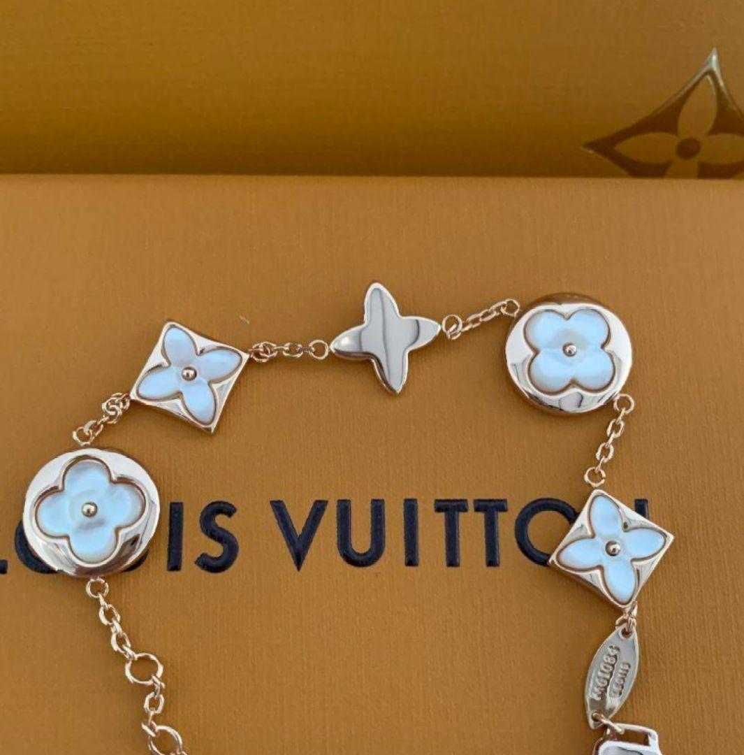 ルイヴィトン フラワーモチーフ ブレスレット