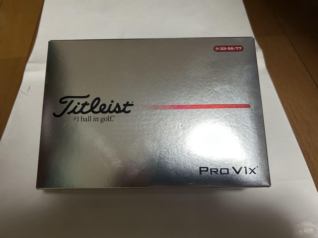 Titleist PRO V1X ゴルフボール 12球入り