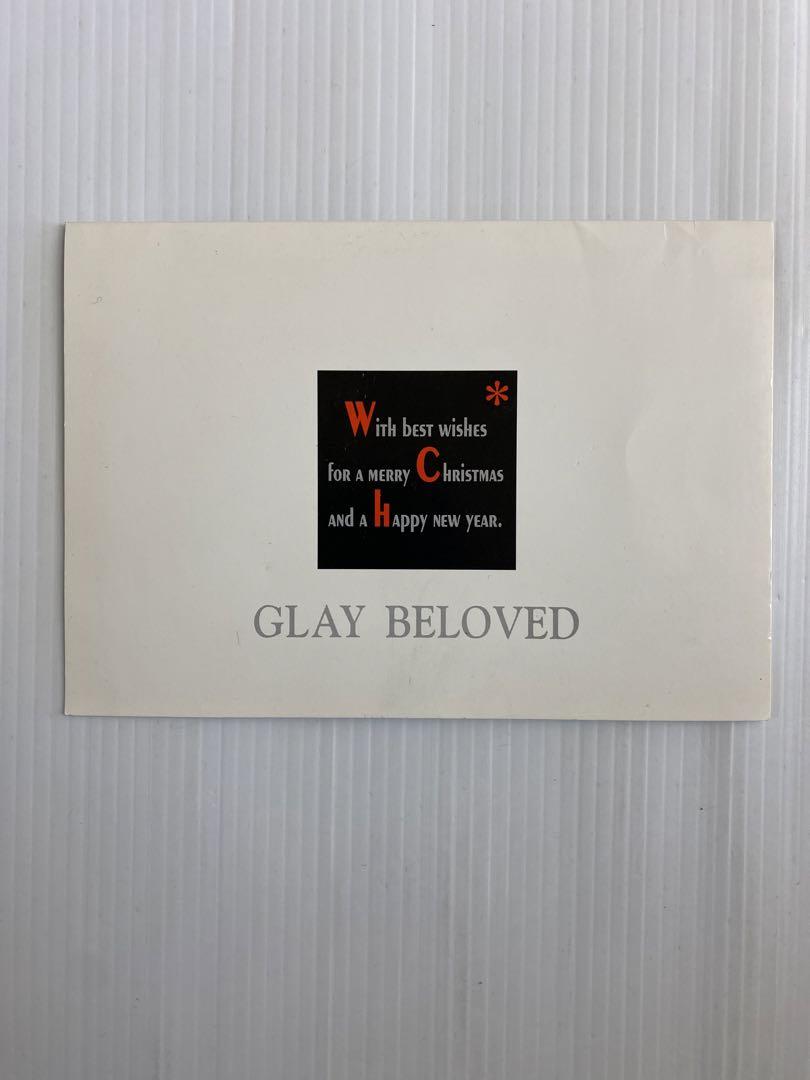 GLAY BELOVED カード　直筆サイン入り GLAY BELOVED カード直筆サイン入り