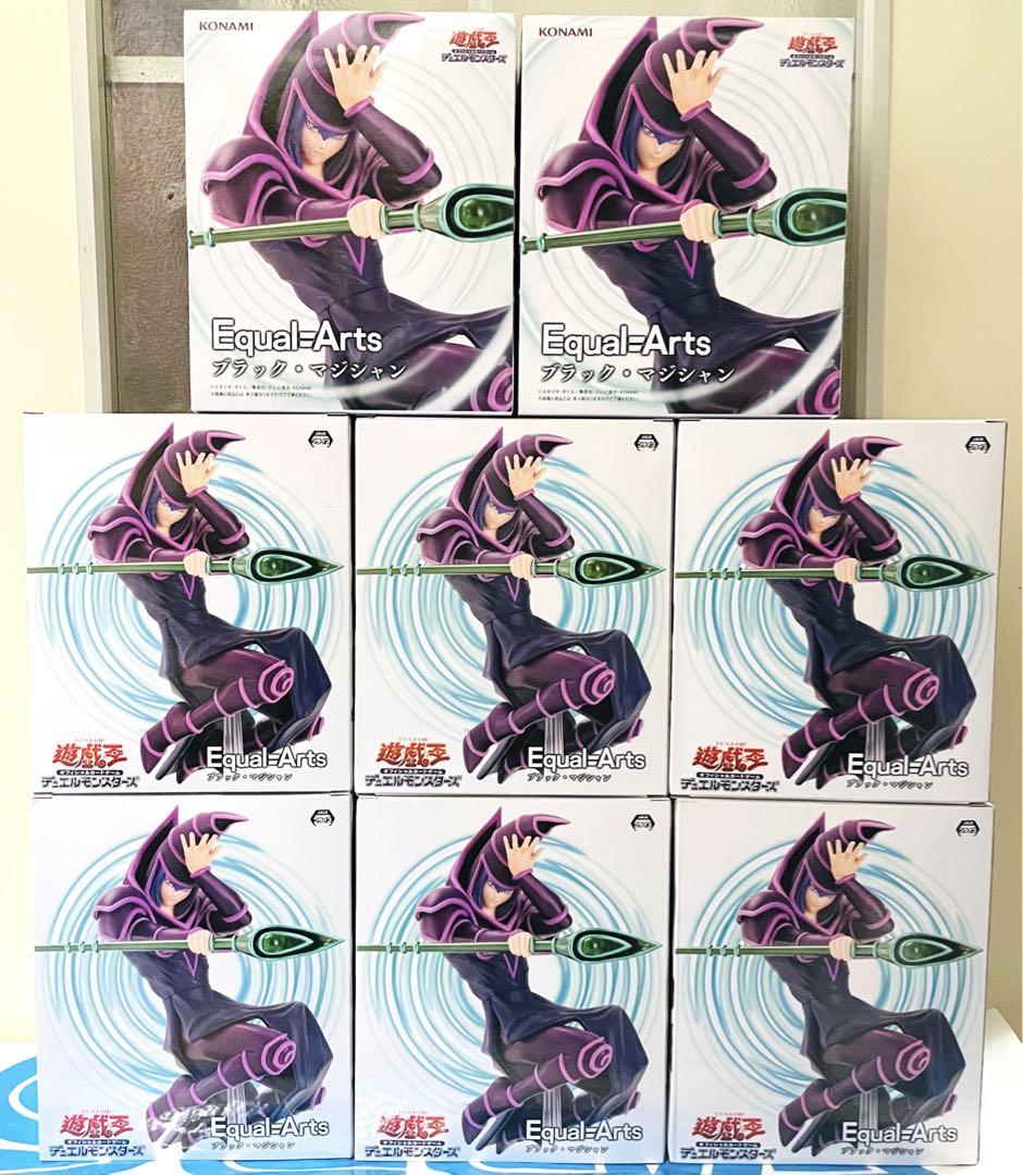 遊戯王　Equal=Arts ブラック・マジシャン　フィギュア 8個セット 遊戯王 Equal=Arts ブラック・マジシャン・ガール 8個セット