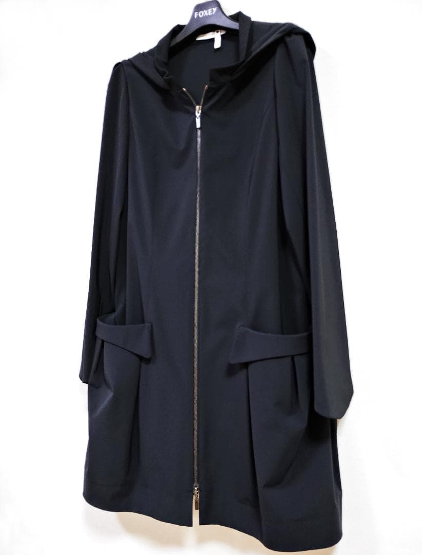 定価9.3万 極美品 FOXEYNEWYORK フォクシー コートレイニー 40