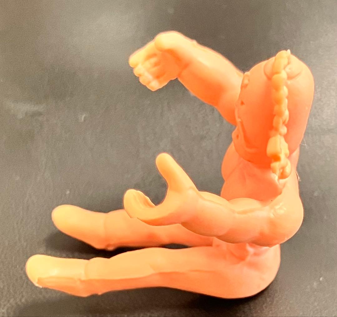 キン消し　ラーメンマン　肌色　当時物　キン肉マン消しゴム