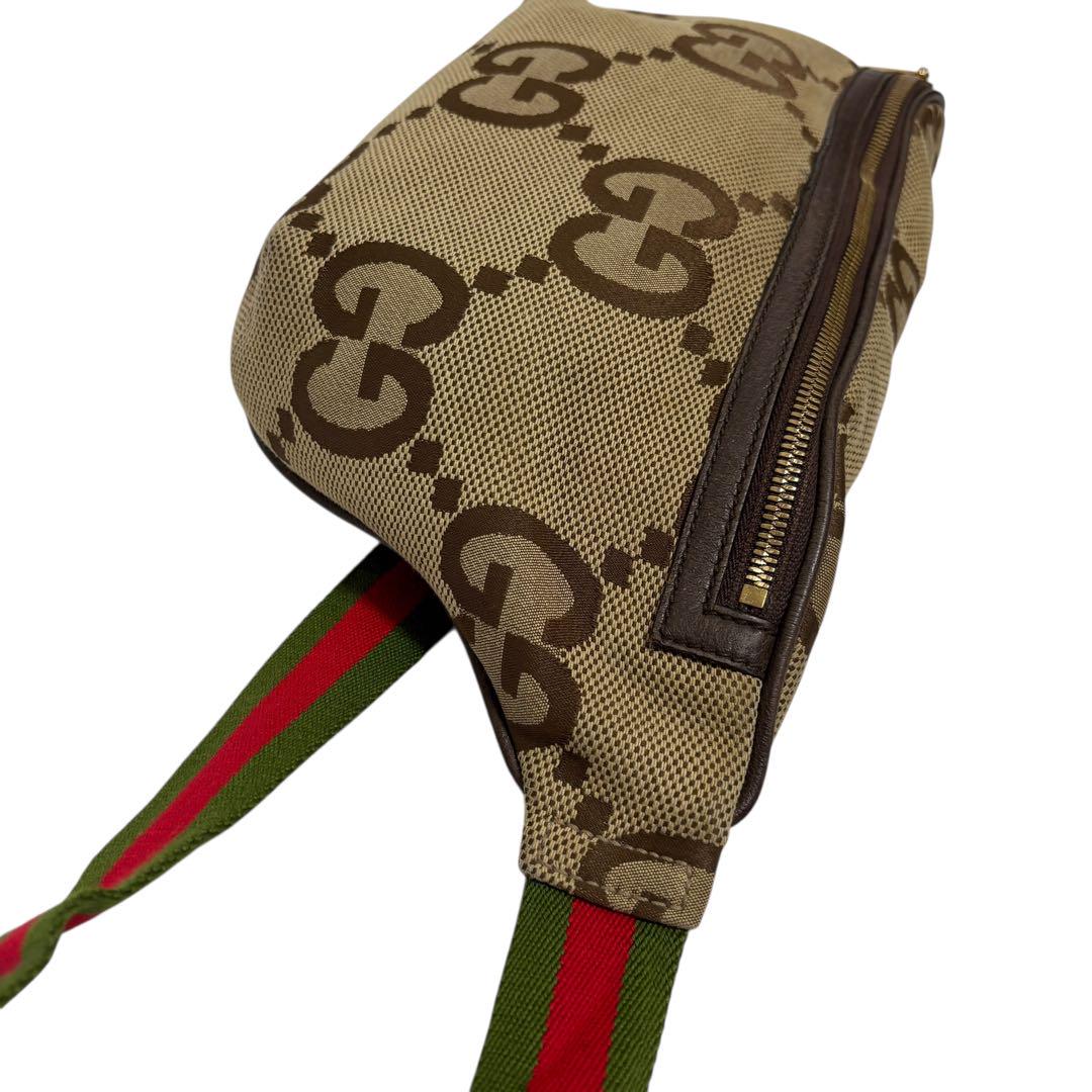 GUCCI】グッチ『ジャンボGG ベルトバッグ』696031 メンズ ボディ