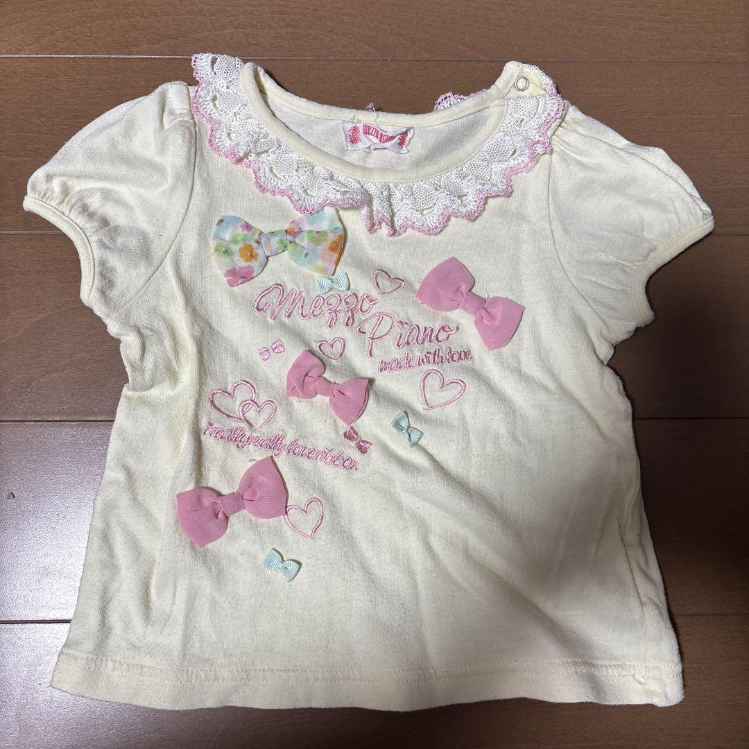 メゾピアノ 90 お洋服 まとめ売り 全部】mezzo piano ♡メゾピアノまとめ売り⭐︎90・100平成