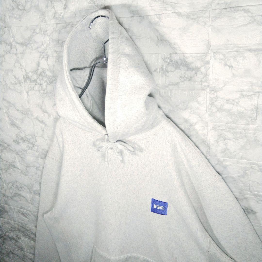 【FTC】ボックスロゴ刺繍　裏起毛　プルオーバーパーカー