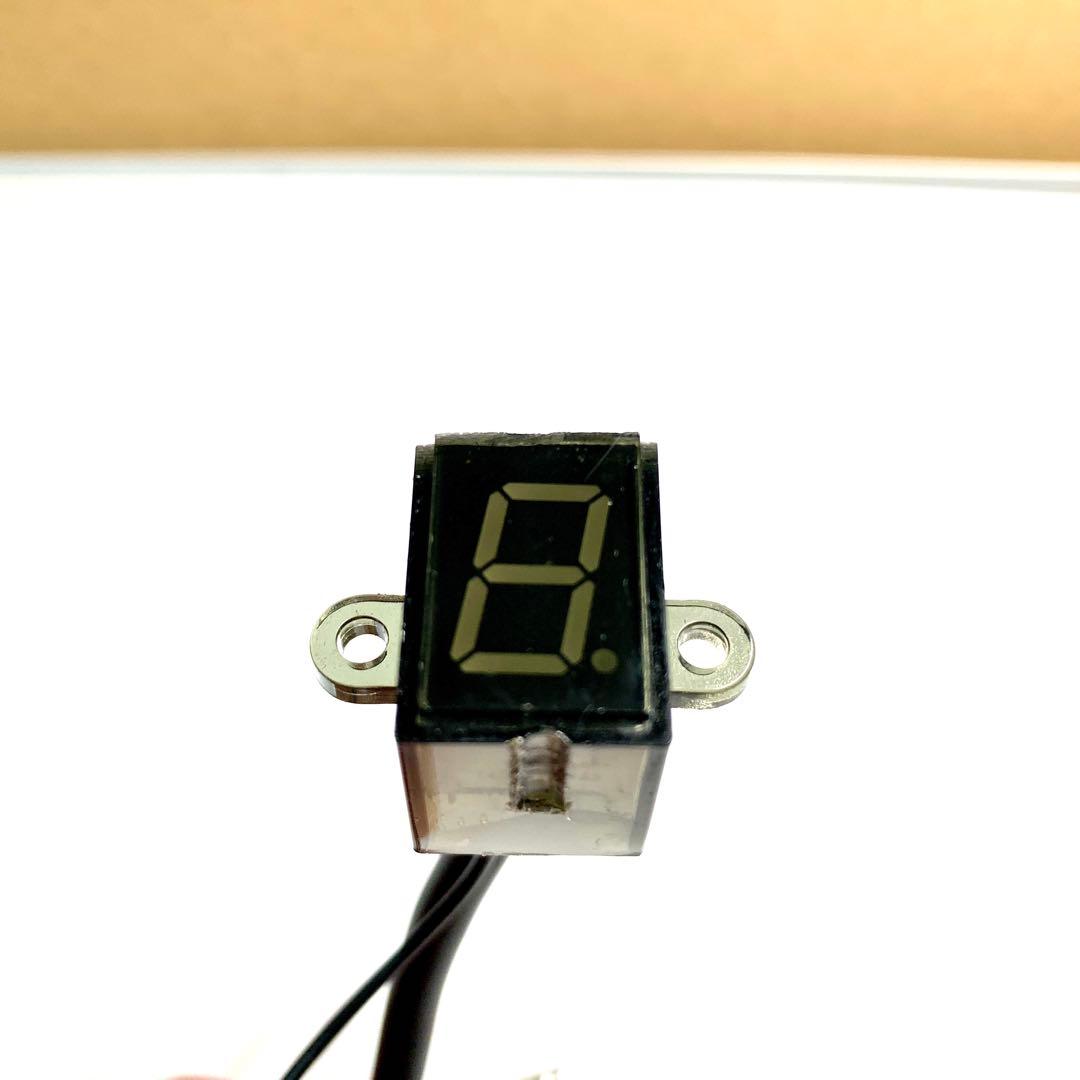 GS400 GS425 初期型　ギアポジションインジケーター【青】