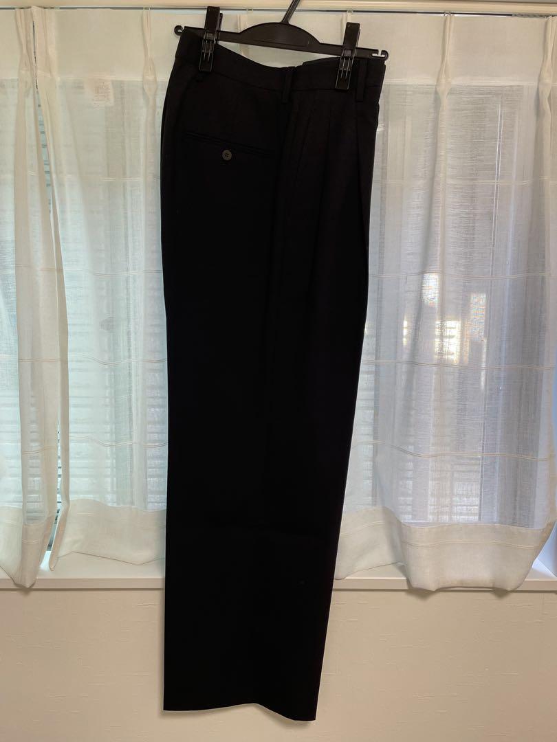 【2色セット】LIDNM SUMMER WOOL WIDE SLACKS