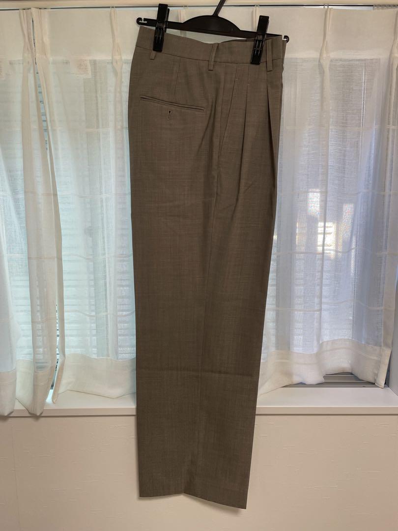 【2色セット】LIDNM SUMMER WOOL WIDE SLACKS