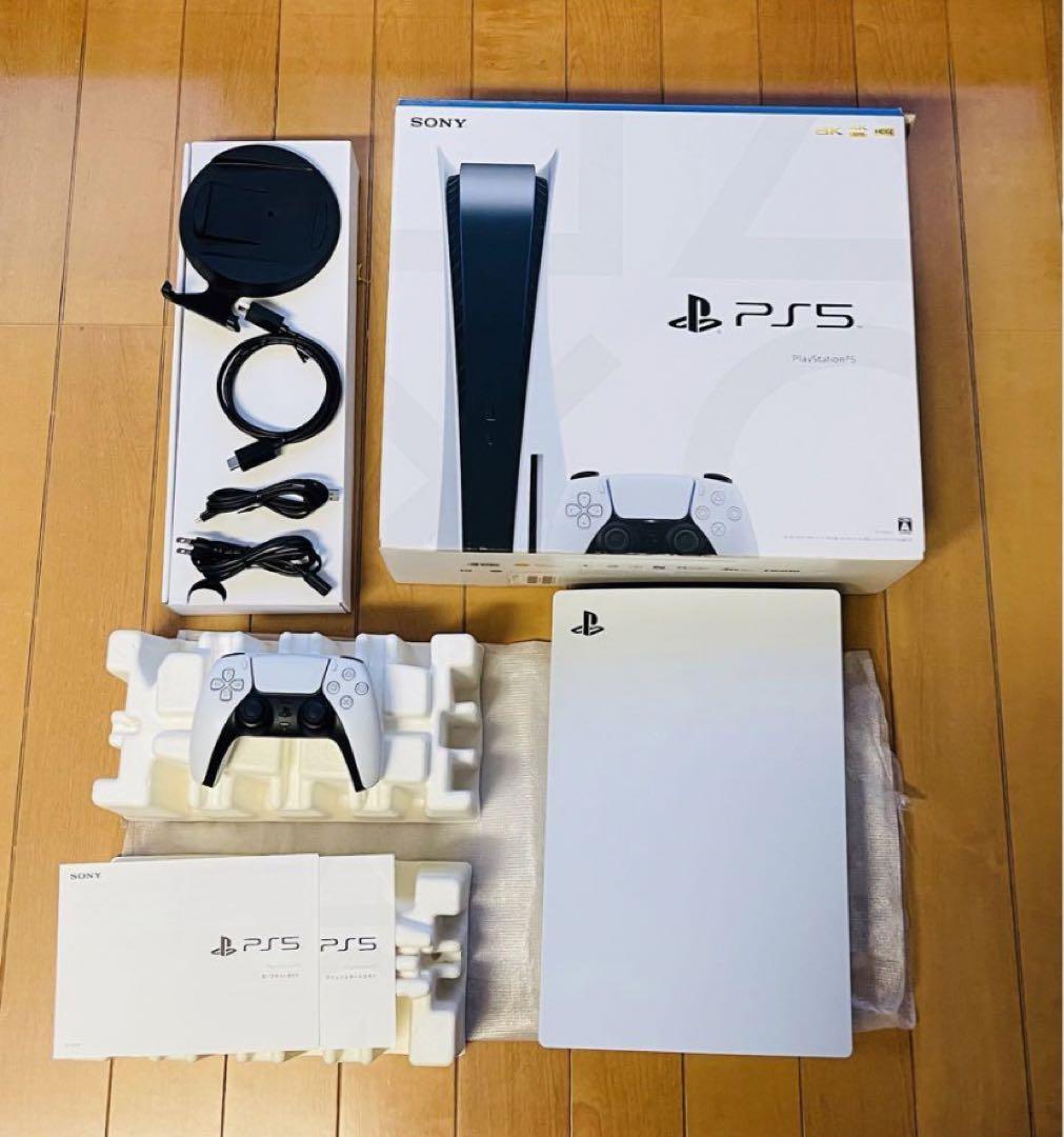 PS5 本体 CFI-1100A01 825GB ホワイト箱付き
