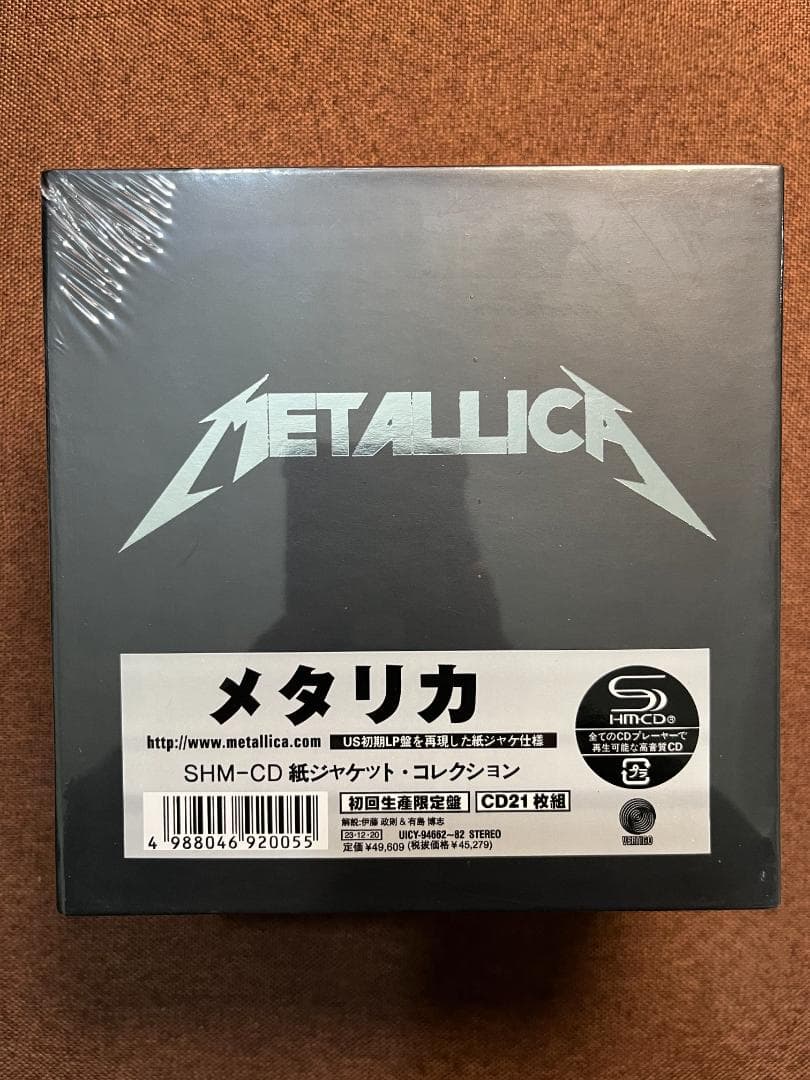 新品未開封 メタリカ METALLICA ★ SHM-CD 21枚组