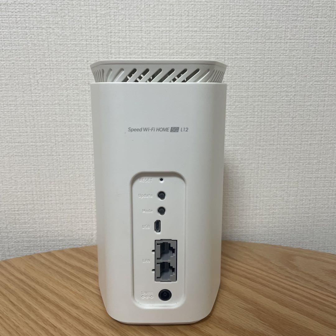 Speed Wi-Fi HOME 5G L12(KDDI/NEC製)