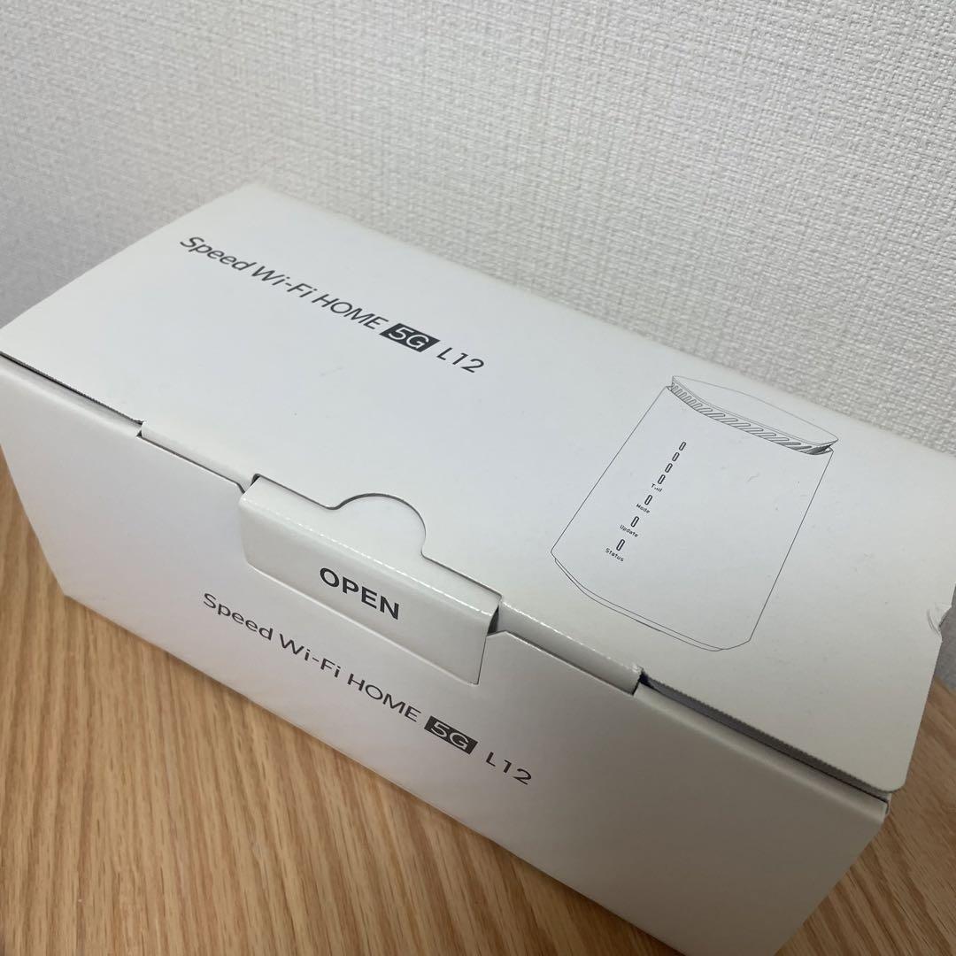 Speed Wi-Fi HOME 5G L12(KDDI/NEC製) - ルーター・ネットワーク