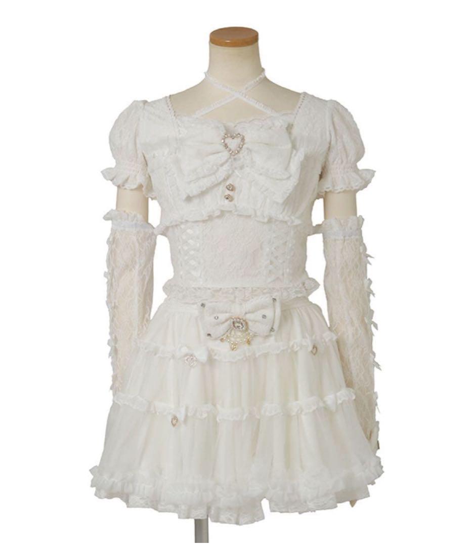 LIZLISA アームウォーマービスチェトップス ピンクM