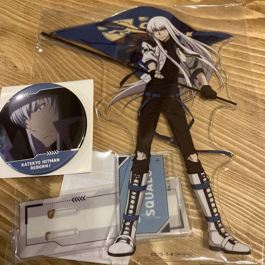 未使用 スクアーロ グラフアート 缶バッジ アクキー アクスタ リボーン 未使用 スクアーロ グラフアート 缶バッジ アクキー アクスタ