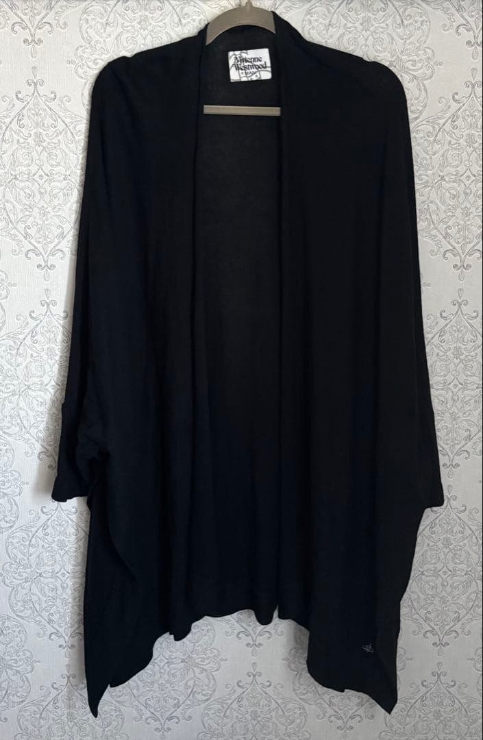 Vivienne Westwood man ポンチョ風 カーディガン ブラック SIZE Vivienne Westwood MAN