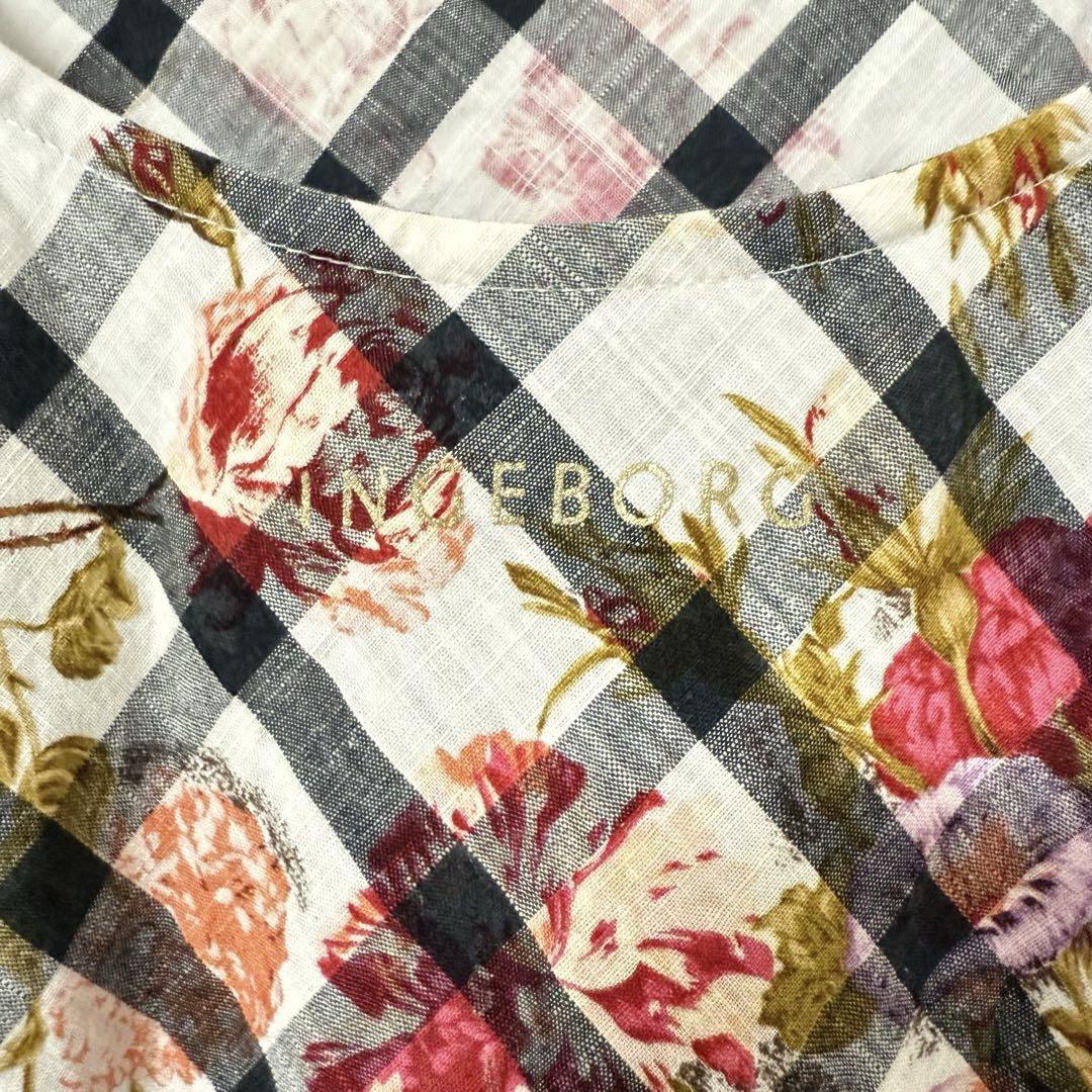 INGEBORG ピンクハウス ロングワンピース 薔薇 バラ M INGEBORG ピンクハウス ロングワンピース 薔薇 バラ M - メルカリ