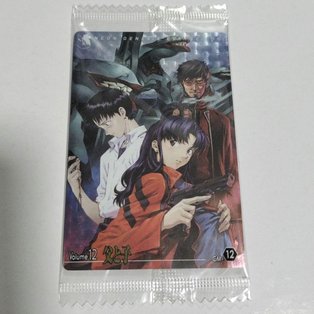 新世紀エヴァンゲリオンカードダスマスターズ 碇シンジ 葛城ミサト エヴァンゲリオン カードウエハース 碇シンジ 葛城ミサト CM-12
