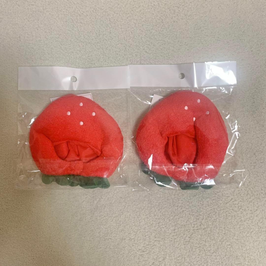 木葉さま専用ページ ♡ いちごぬい服 10cmぬい用×2 着ぐるみ 木葉さま専用ページ ♡ いちごぬい服 10cmぬい用×2 着ぐるみ