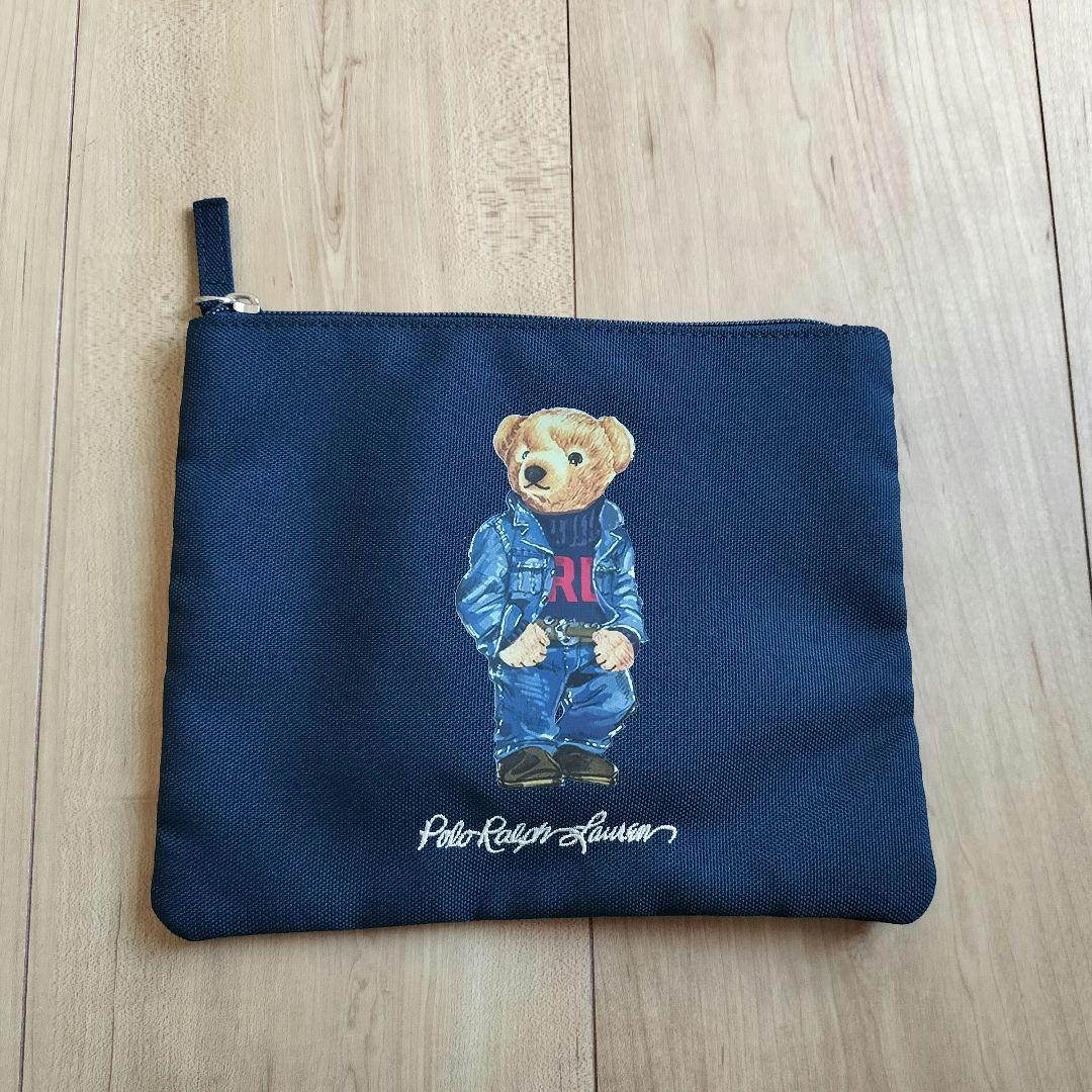 POLO ラルフローレン ポロベア トートバッグ   ポーチ付き  新品