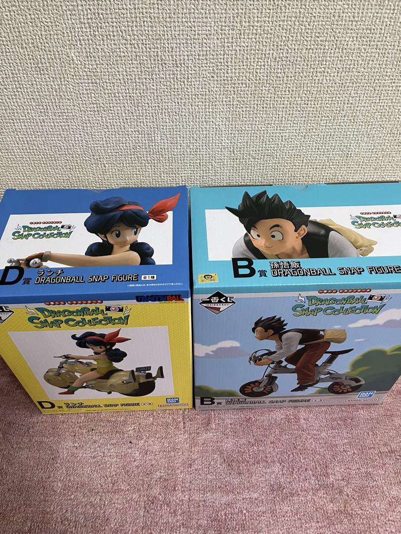 ドラゴンボール 一番くじ B賞孫悟飯C賞ランチ セット売り スナップコレクション ドラゴンボール 一番くじ B賞孫悟飯C賞ランチ セット売り