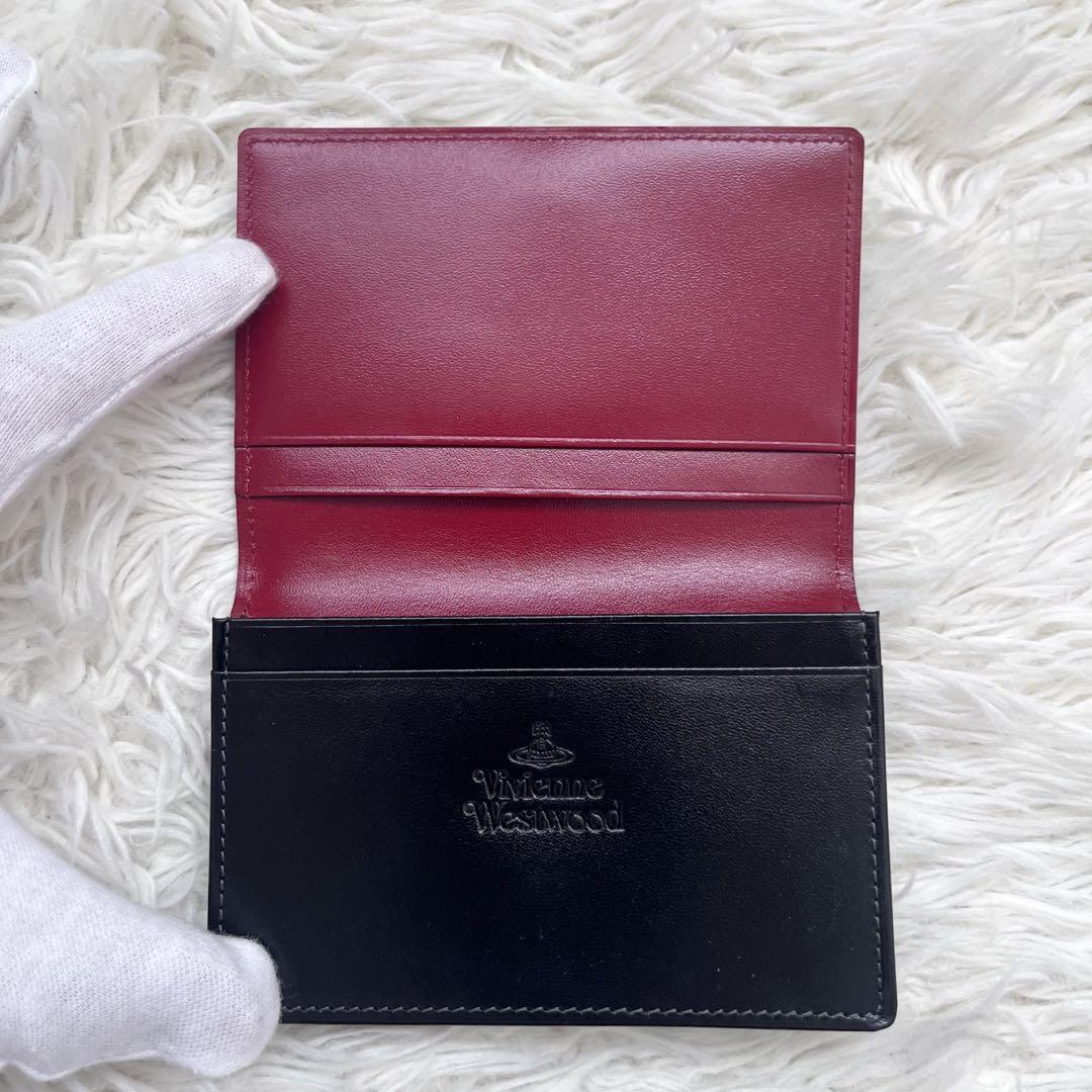 極美品　viviennewestwood 名刺入れ　カードケース　レディース　黒