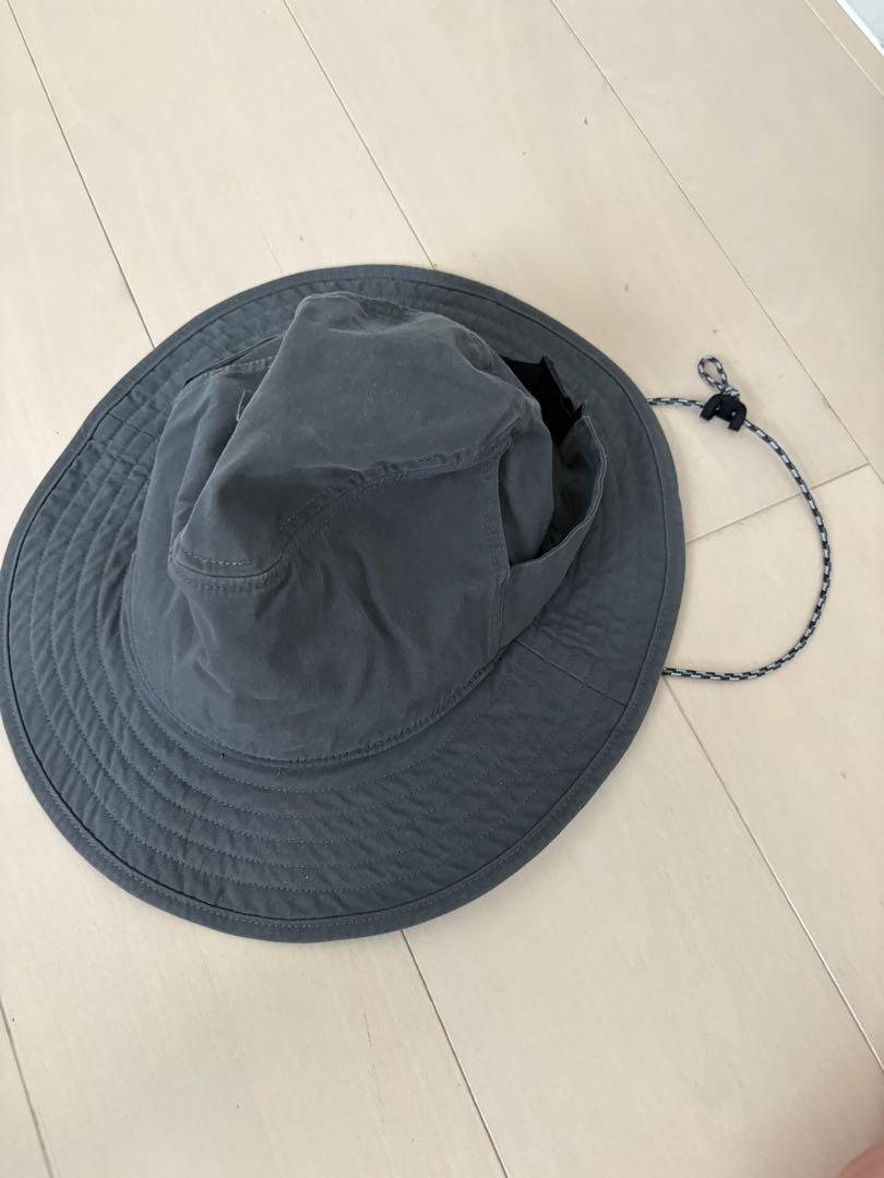 patagonia アウトドアハット グレー