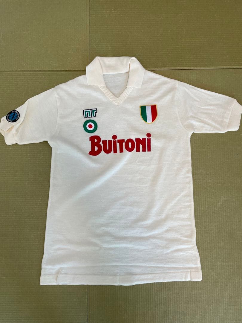 SSCナポリ マラドーナ ブイトーニ Tシャツ 公式 サイズM SSCナポリ マラドーナ ブイトーニ Tシャツ 公式 サイズM SSC