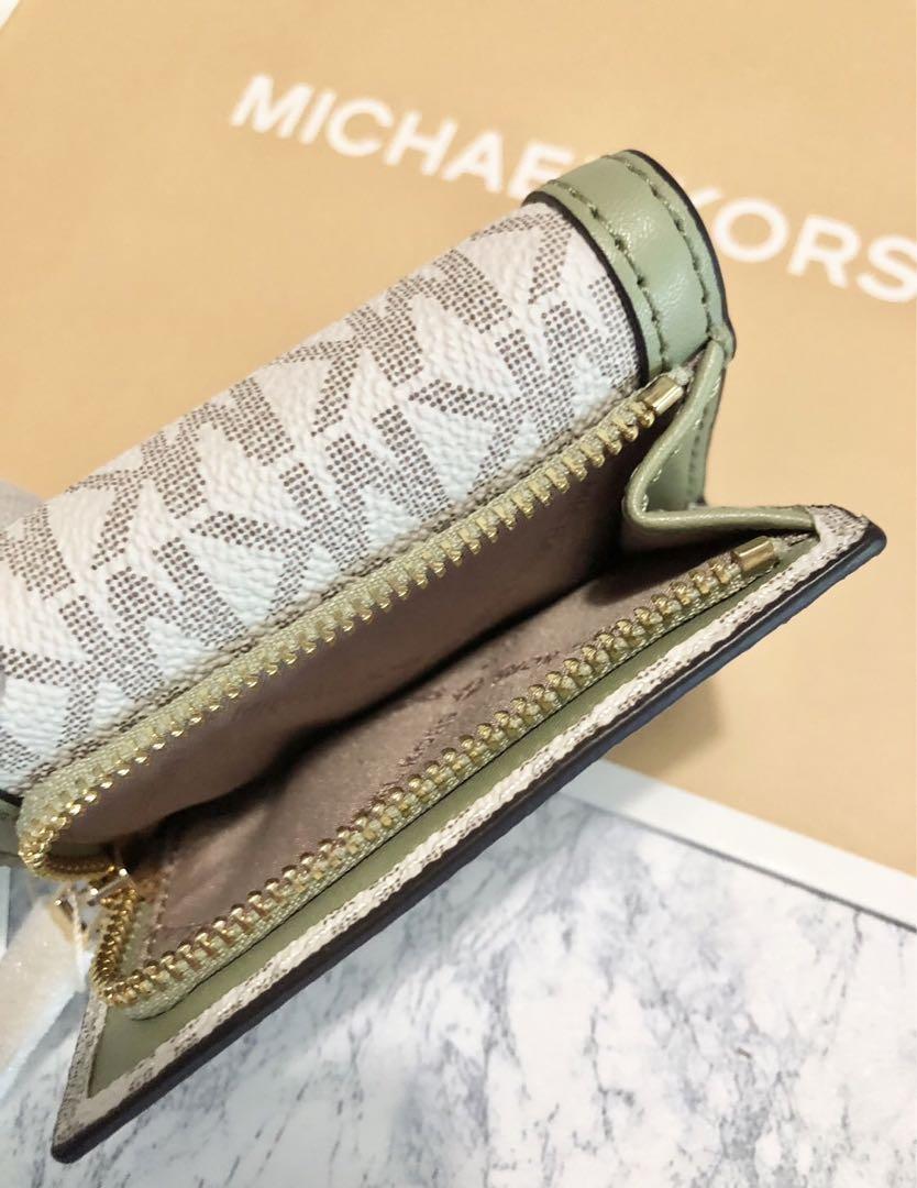 限定セール＊ マイケルコース 折り財布 グリーン 新品