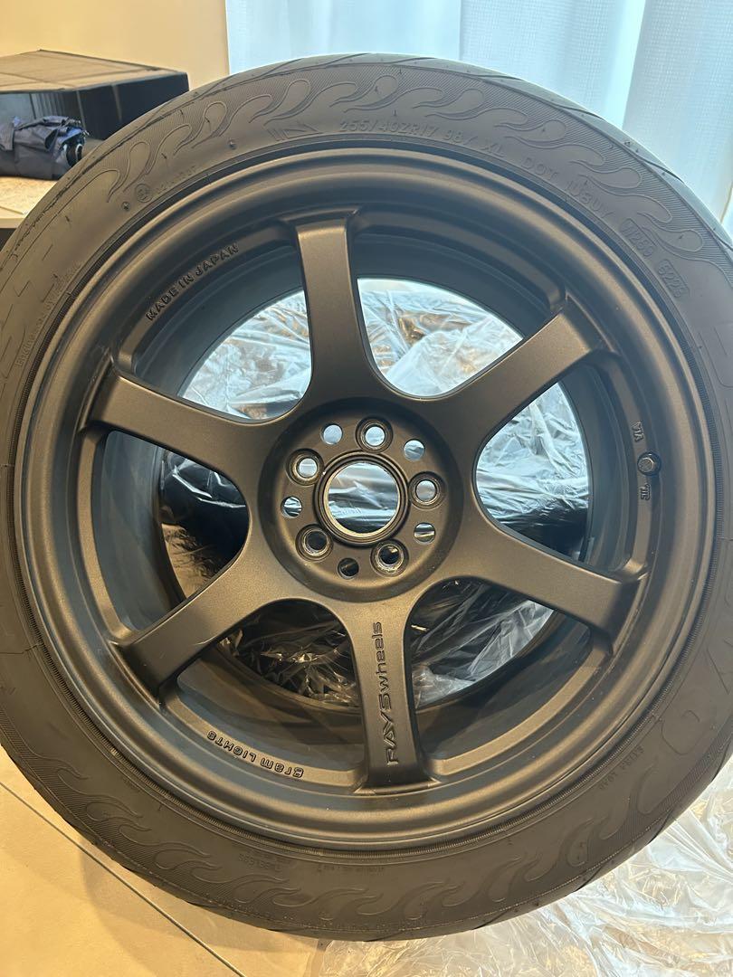 RAYS 57DR SPEC-D タイヤ付き4本　86 zn6