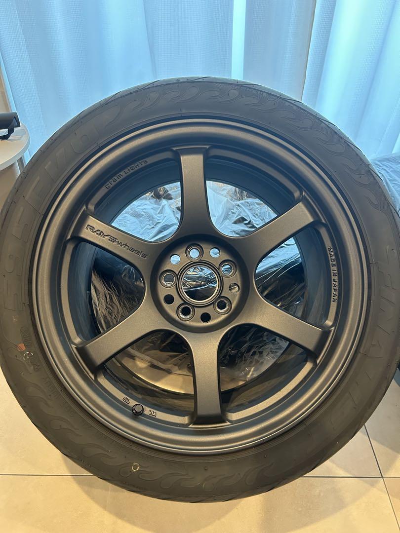 RAYS 57DR SPEC-D タイヤ付き4本　86 zn6