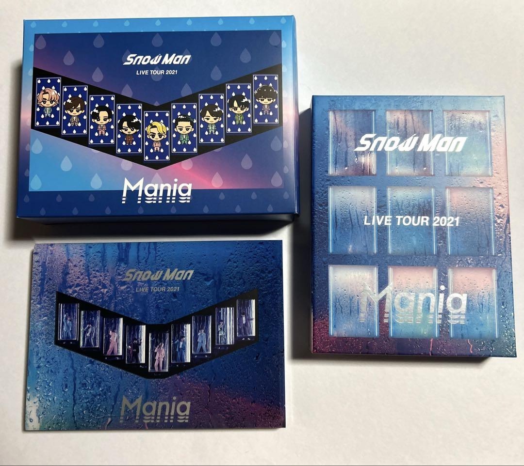 Snow Man 2021 Mania 初回盤・通常盤Blu-ray セット売り SnowMan Mania 初回盤・通常盤 Blu-ray (BOXケース付き) - メルカリ