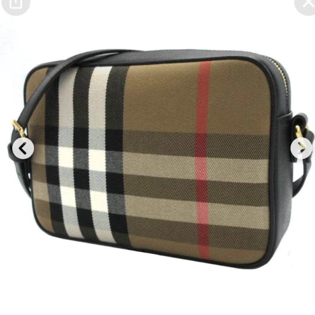 【数量限定】BURBERRY チェックカメラシールドショルダーバッグ BURBERRY 新品未使用 美品 チェック柄 カメラバッグ ショルダー