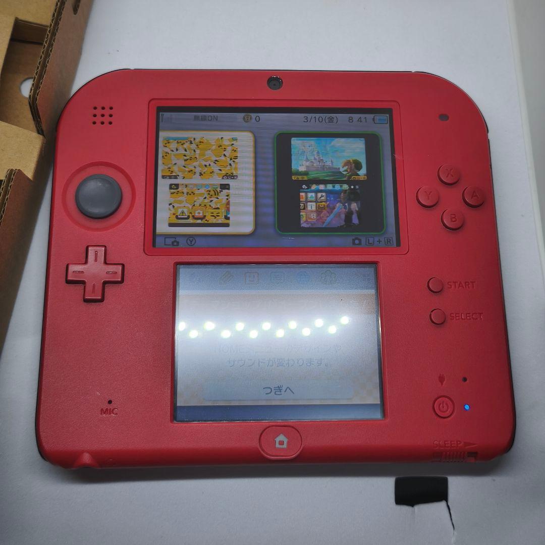 【美品】Nintendo 2DS レッド 【美品】Nintendo 2DS レッド
