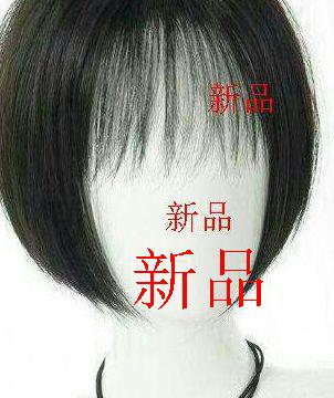 人毛100% サラサラ ストレート セミロング ウィッグ かつら 即