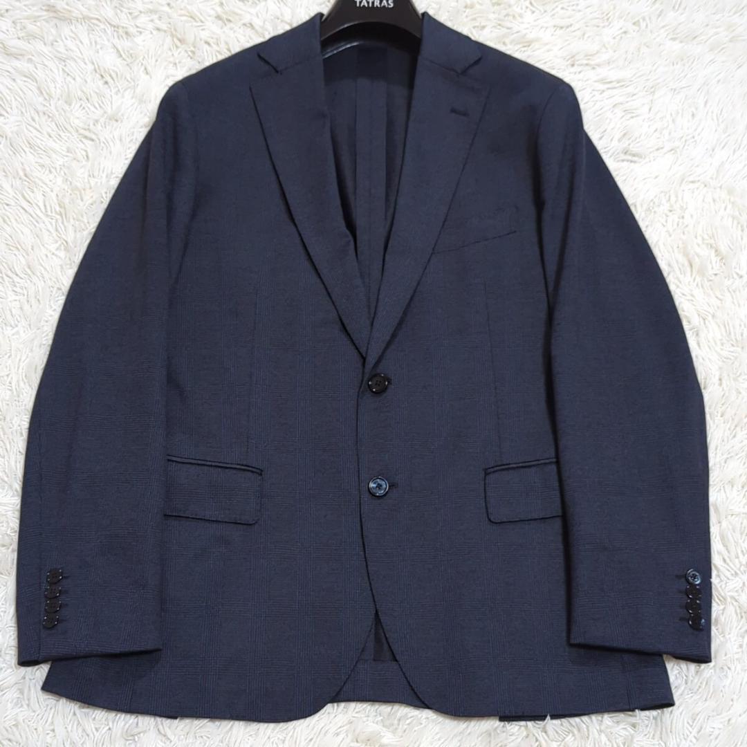 ジャガードグレンチェックスーツL