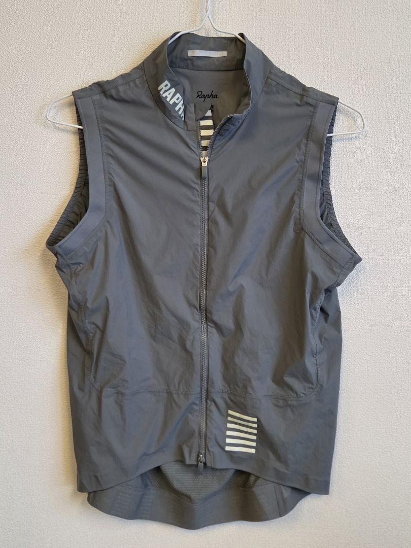 Rapha ラファ　プロチーム　ライトウェイト　ジレ　サイズM　中古品 ラファ メンズ プロチーム ライトウェイト ジレ Sサイズ 緑系