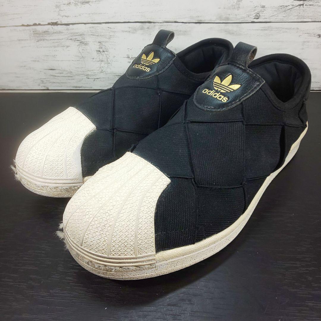 ADIDAS SUPERSTAR W SLIP-ON 23.0cm