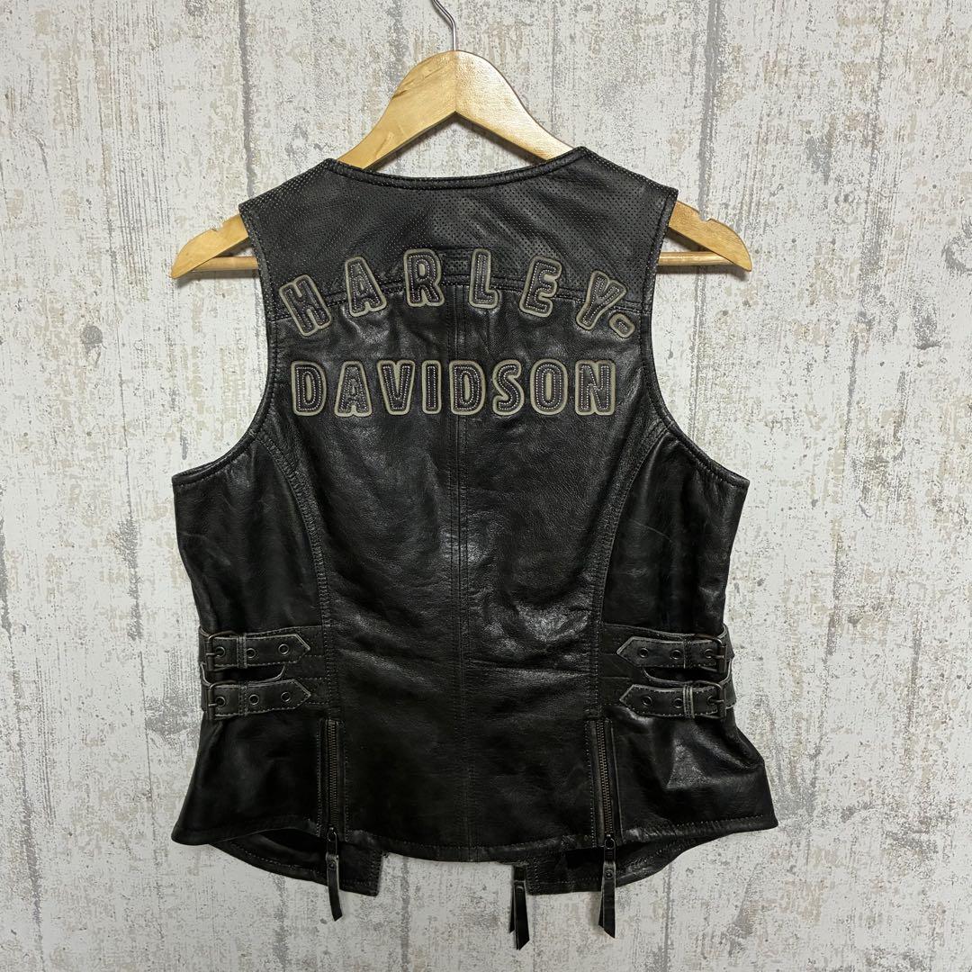 70s AMF Harley-Davidson ハーレー ダビッドソン レザーベスト