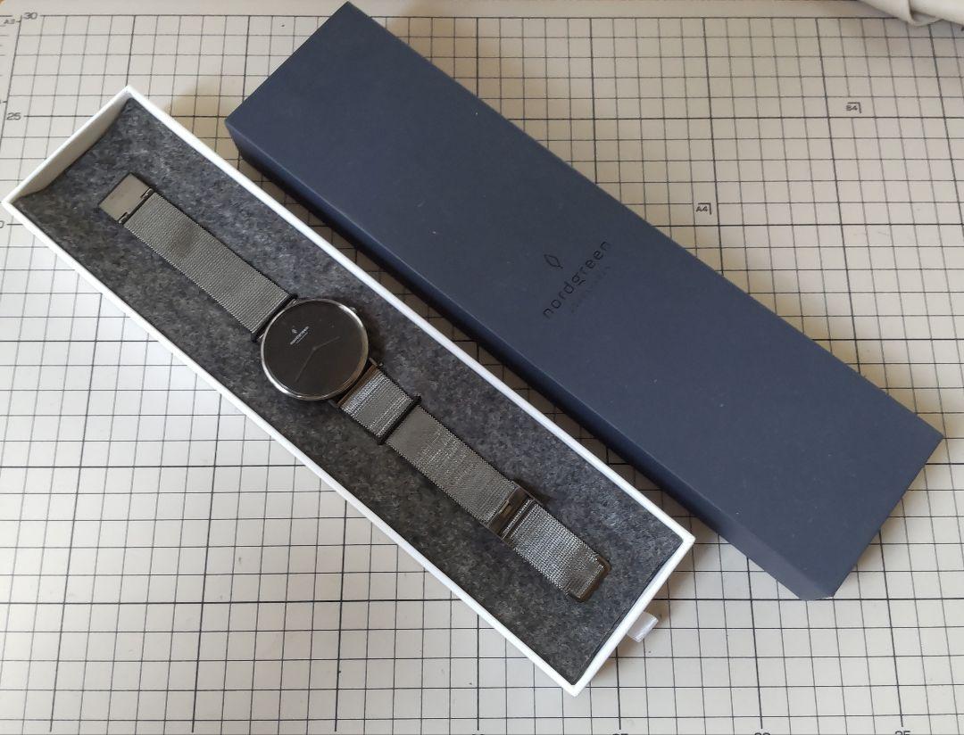 nord green native ノードグリーン 40mm 電池 交換済