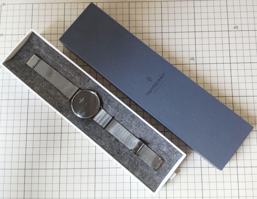nord green native ノードグリーン 40mm 電池 交換済