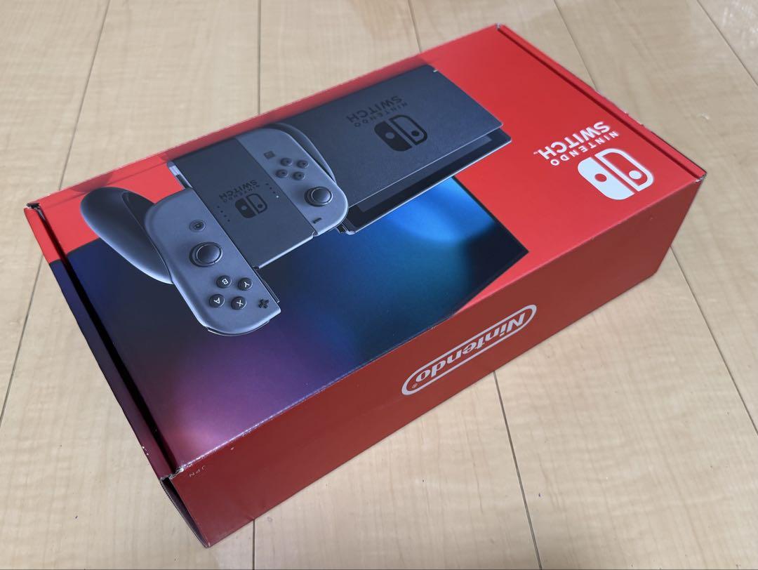 美品　Nintendo Switch（HAC-001）　グレー