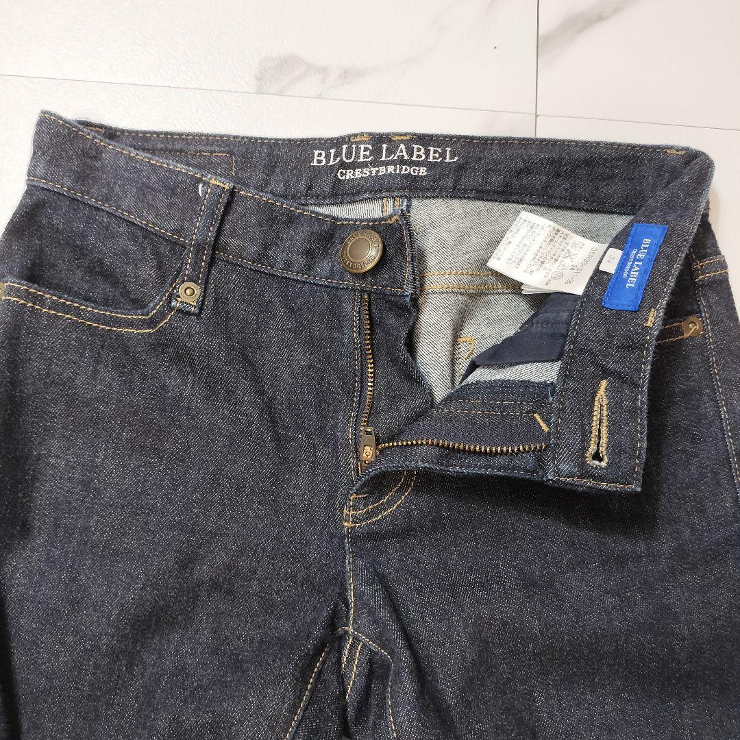 美品✨️BLUE LABEL CRESTBRIDGE 濃紺 スキニーデニム 34 - メルカリ