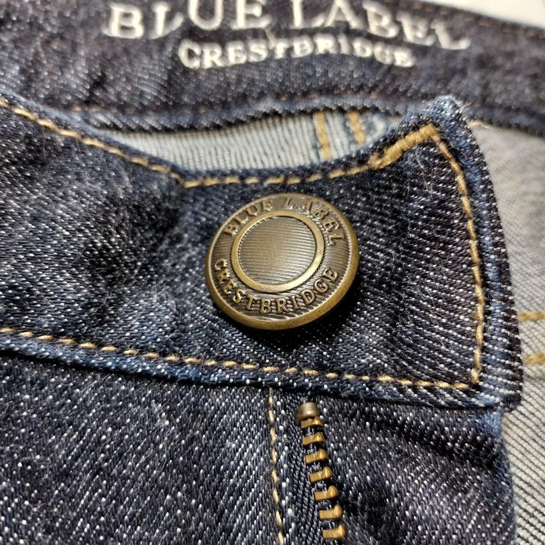 美品✨️BLUE LABEL CRESTBRIDGE 濃紺 スキニーデニム 34 - メルカリ