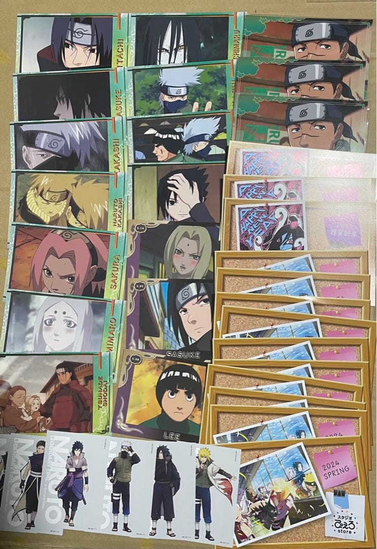 開発する Naruto ポストカード ブロマイド カード 36点セット新品、♥