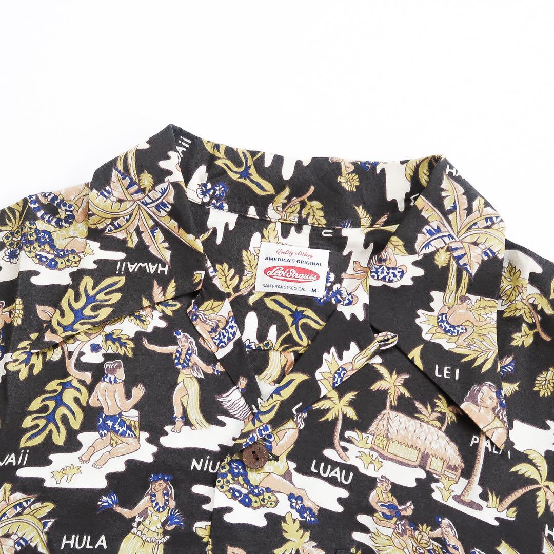新品デッド Levi's 90s vintage オープンカラーシャツ アロハ 新品デッド Levi's 90s vintage オープンカラーシャツ アロハ