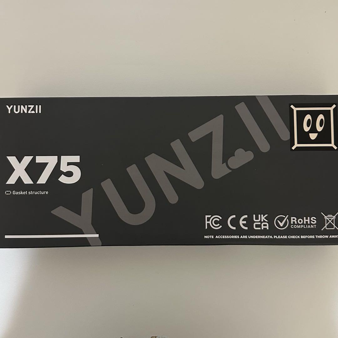 YUNZII X75 PRO メカニカルキーボード ワイヤレス