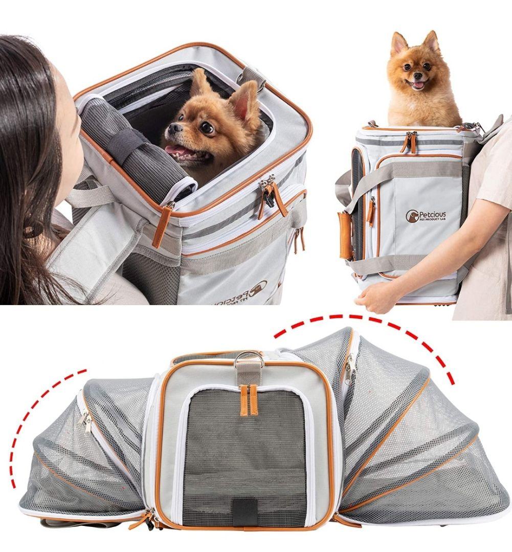 値引きする PETCIOUS 犬 猫 ペットキャリー バッグ リュック ケース その他