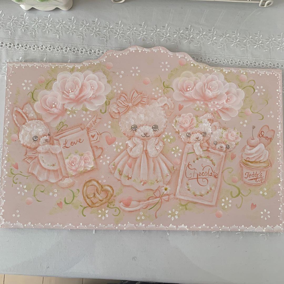 ♡あーにゃ♡トールペイント♡カトラリーボックス♡