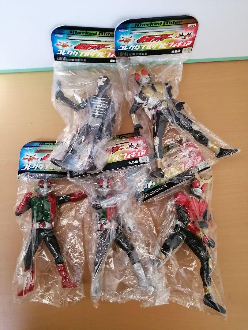 仮面ライダー コレクタブルソフビフィギュア 全5種 仮面ライダーコレクタブルソフビフィギュア - メルカリ
