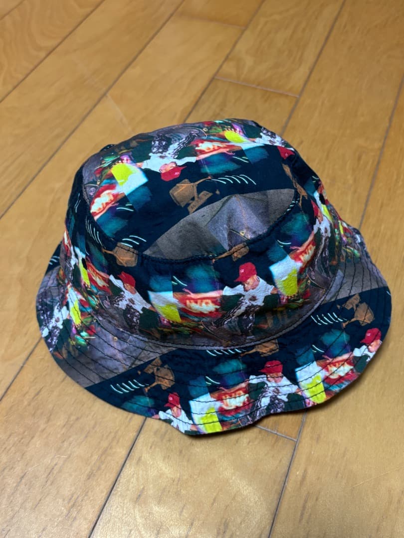 シュプリーム × コムデギャルソンシャツ バケットハット黒 M LCOMME des GARCONS